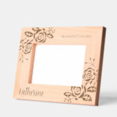 Rose Geätzte Rahmen (Links)