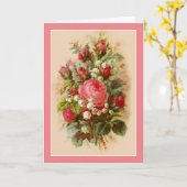 Rose Geburtstagskarte Karte (Gelbe Blume)