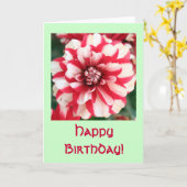 Rose Geburtstagskarte Karte (Gelbe Blume)