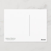 Rose Geburtstagskarte | Rose Postkarte (Rückseite)