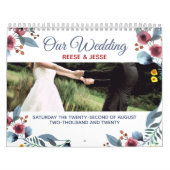 Rose, Gelb und Blüte Unser Hochzeitkalender Kalender (Titelbild)