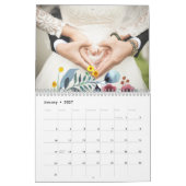 Rose, Gelb und Blüte Unser Hochzeitkalender Kalender (Jan 2027)