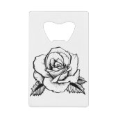 Rose Geldbeutel Flaschenöffner (Vorderseite)