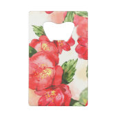 Rose Geldkarten Flaschenöffner (Rückseite)