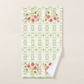 Rose Gemustert Badhandtuch Set (Handtuch)