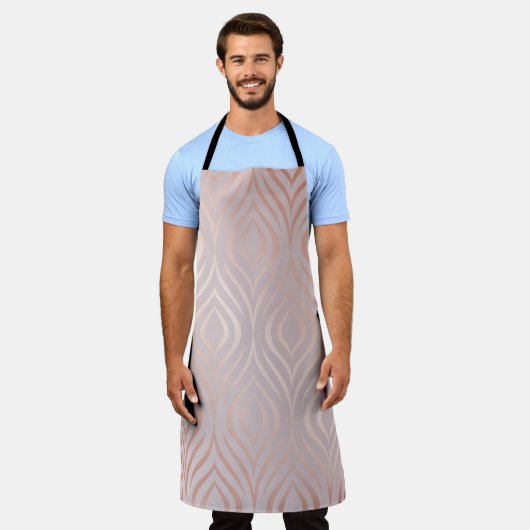 Rose, geometrisch, nahtlos schürze (Getragen)