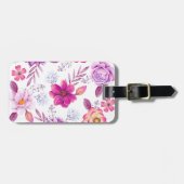 Rose Gepäckanhänger (Vorderseite horizontal)