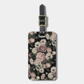 Rose Gepäckanhänger (Vorderseite vertikal)