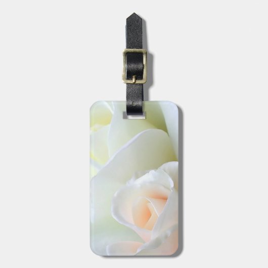Rose Gepäckanhänger (Vorderseite vertikal)