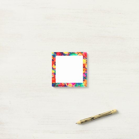 Rose Gerahmt Post it Notes Post-it Klebezettel (Auf Schreibtisch)