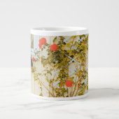 Rose gerahmtes Fenster in Gavle Jumbo-Tasse (Vorderseite)