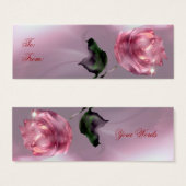 Rose-Geschenk-Tag - (Vorne & Hinten)