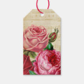 Rose Geschenkanhänger (Vorderseite)