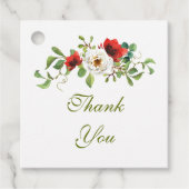 Rose Geschenkanhänger (Vorderseite)