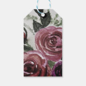 Rose Geschenkanhänger (Rückseite)