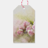 Rose Geschenkanhänger (Rückseite)