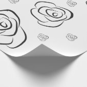 Rose Geschenkpapier (Ecke)