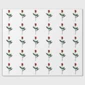 ROSE GESCHENKPAPIER (Flach)