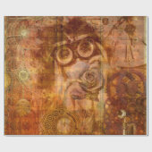 Rose Geschenkpapier (Flach)
