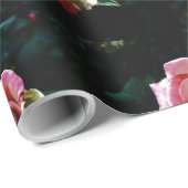 Rose Geschenkpapier (Rolleneckpunkt)