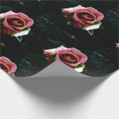 Rose Geschenkpapier (Ecke)