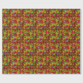 Rose Geschenkpapier (Flach)