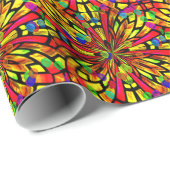 Rose Geschenkpapier (Rolleneckpunkt)