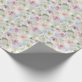 Rose Geschenkpapier (Ecke)