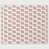 Rose Geschenkpapier (Flach)