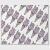 Rose Geschenkpapier (Flach)