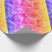 Rose Geschenkpapier (Ecke)