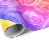 Rose Geschenkpapier (Rolleneckpunkt)