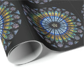 Rose Geschenkpapier (Rolleneckpunkt)