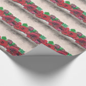 Rose Geschenkpapier (Ecke)