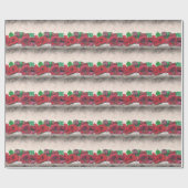 Rose Geschenkpapier (Flach)