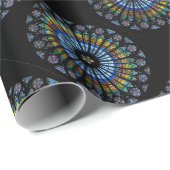 Rose Geschenkpapier (Rolleneckpunkt)