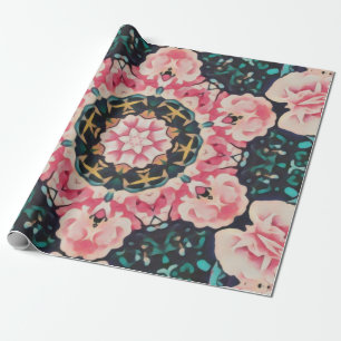 Rose Geschenkpapier