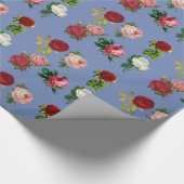 Rose Geschenkpapier (Ecke)