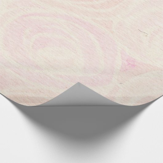 Rose Geschenkpapier (Ecke)