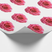 Rose Geschenkpapier (Ecke)