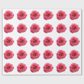 Rose Geschenkpapier (Flach)