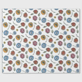 Rose Geschenkpapier (Flach)