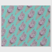 Rose Geschenkpapier (Flach)