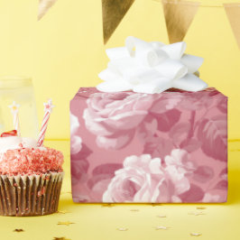 Rose Geschenkpapier