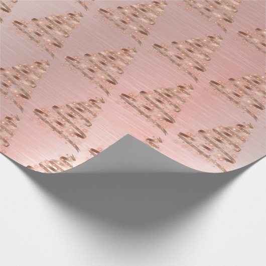 Rose Geschenkpapier (Ecke)