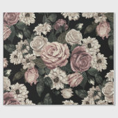 Rose Geschenkpapier (Flach)