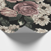 Rose Geschenkpapier (Ecke)