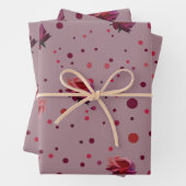 Rose Geschenkpapier Set (Beispiel)