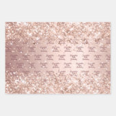 Rose Geschenkpapier Set (Vorderseite)