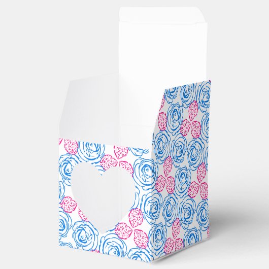 Rose Geschenkschachtel (Geöffnet)